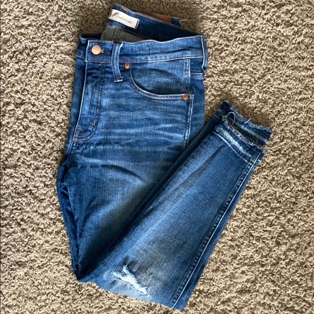 Madewell 9” High Rise Skinny Jeans